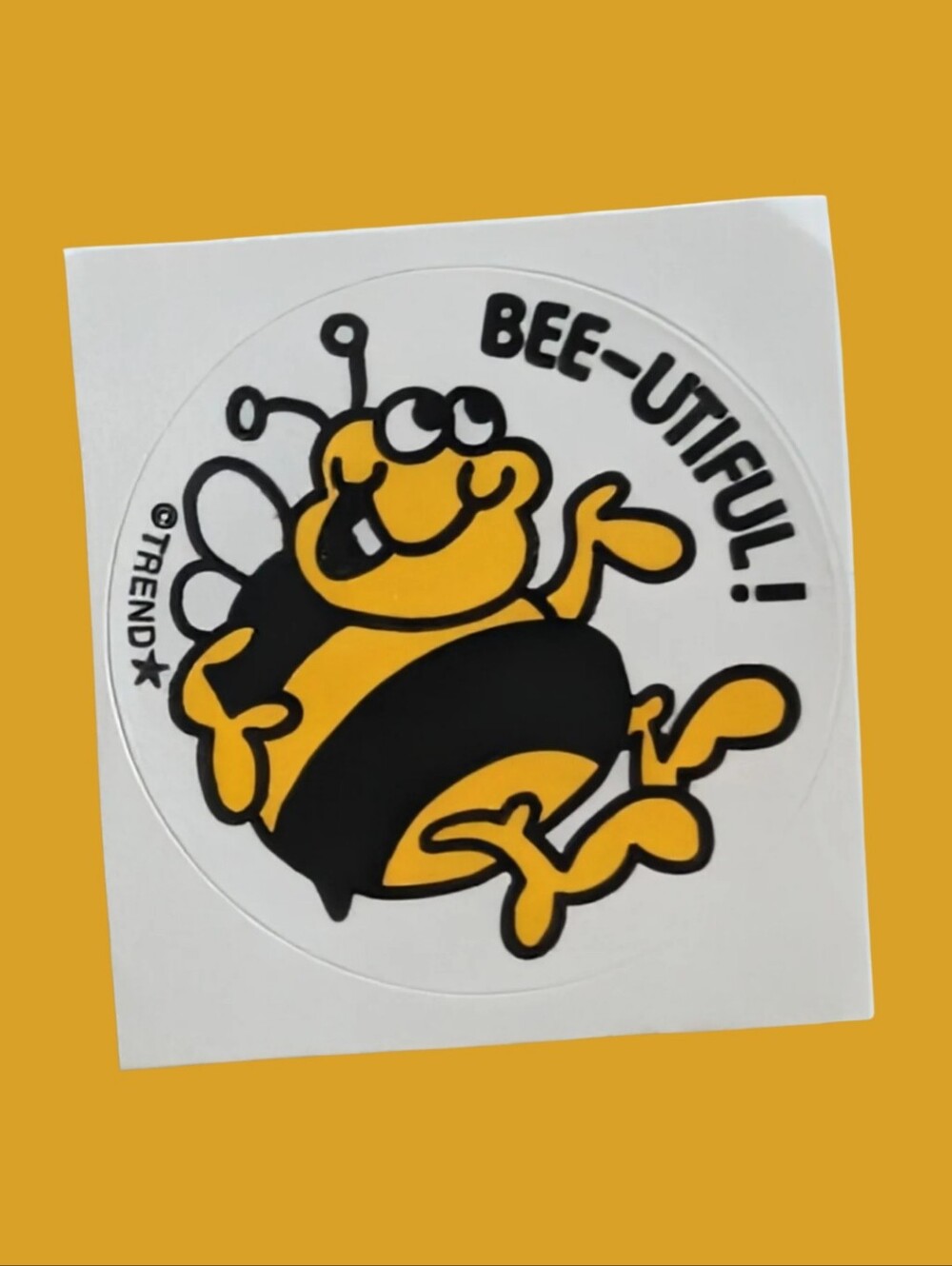 10/$25 Honey "Bee-utiful" Scratch & Sniff Retro Sticker